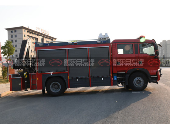 豪沃牌 國六T5G搶險(xiǎn)救援消防車