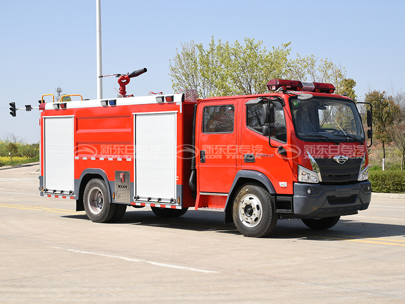 消防車展示 006福田牌6噸消防車